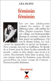 Cover of: Féminin-féminin by Léa Duffy