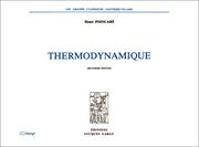 Thermodynamik by Henri Poincaré