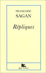 Cover of: Répliques