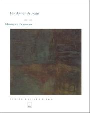 Cover of: Les dames de nage, Monique Frydman, 1992-1995 by Monique Frydman