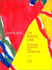 Cover of: Un rouge ciel by Janos Ber