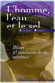 Cover of: L' homme, l'eau et le sel by Claude Paque