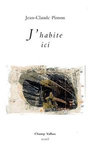 Cover of: J'habite ici