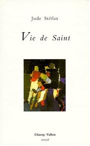 Cover of: Vie de saint: variations VI