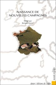 Cover of: Naissance de nouvelles campagnes by dirigé par Bernard Kayser.