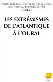 Cover of: Les extremismes de l'Atlantique a l'Oural (Collection Monde en cours) by 
