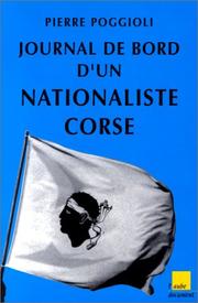 Cover of: Journal de bord d'un nationaliste corse