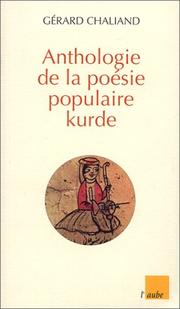 Cover of: Anthologie de la poésie populaire kurde