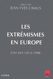 Cover of: Les extremismes en Europe: Etat des lieux en 1998 (Collection Mond en cours)