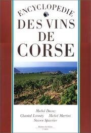 Cover of: Encyclopédie des vins de Corse by Michel Dovaz...[et al.].