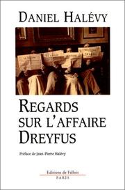 Cover of: Regards sur l'affaire Dreyfus