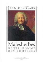 Cover of: Malesherbes by Jean Des Cars