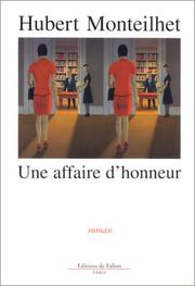 Cover of: Une affaire d'honneur