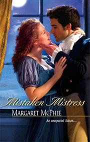 Cover of: Mistaken Mistress by Margaret Mcphee