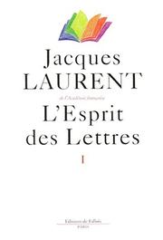 Cover of: L' esprit des lettres