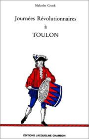 Cover of: Journées révolutionnaires à Toulon
