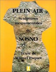 Cover of: Plein air: sculptures monumentales de Sosno