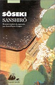 Cover of: Sanshiro