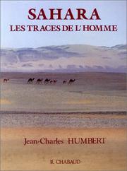 Cover of: Sahara, les traces de l'homme