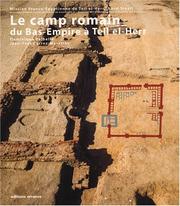 Cover of: Le camp romain du Bas-Empire à Tell el-Herr by Dominique Valbelle