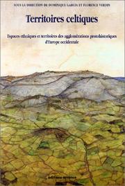 Cover of: Territoires celtiques by Association française pour l'étude de l'âge du fer. Colloque
