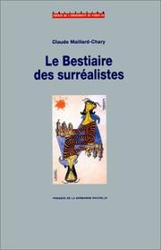 Le bestiaire des surréalistes by Claude Maillard-Chary