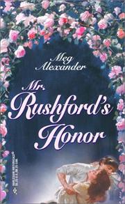 Cover of: Mr. Rushford's Honor