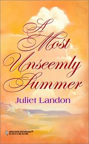 Cover of: A Most Unseemly Summer