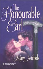 The Honourable Earl by Mary Nichols