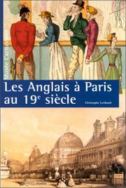Cover of: Les Anglais à Paris au 19e siècle