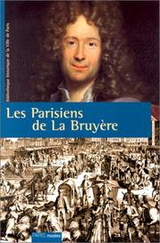Cover of: Les Parisiens de La Bruyère