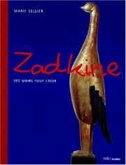 Cover of: Zadkine by Marie Sellier, Marie Sellier