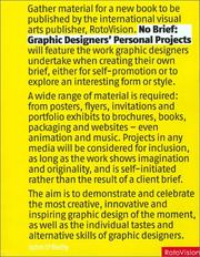 Cover of: No Brief: Graphic Designers' Personal Projects (Pro Graphics)