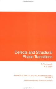 Cover of: Defects and structural phase transitions