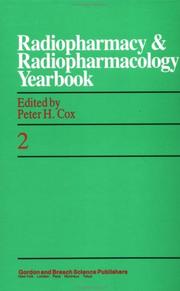 Cover of: Radiopharmacy and Radio-Pharmacology Yearbook, 2