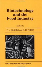 Cover of: Biotechnology and the food industry