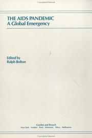 Cover of: The AIDS pandemic: a global emergency