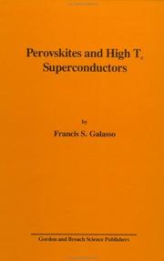 Cover of: Perovskites and high Tc superconductors