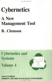 Cover of: Cybernetics by Barry Clemson