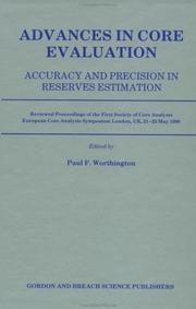 Cover of: Advances in Core Evaluation