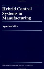 Cover of: Hybrid Knowledge-Based/Analytical Control Systems in Manufacturing (KEAI)