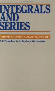 Cover of: Integrals and Series by A. P. Prudnikov, Yu. A. Brychkov, O. I. Marichev