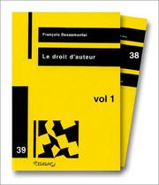 Cover of: Le droit d'auteur by François Dessemontet, François Dessemontet