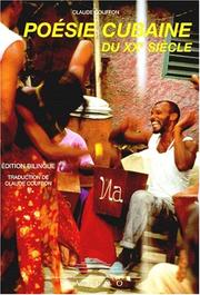 Cover of: Poésie cubaine du XXe siècle by traduction de Claude Couffon.