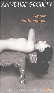 Cover of: Amour mode majeur