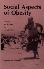Cover of: Social aspects of obesity