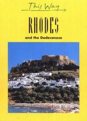 Rhodes and the Dodecanese (This Way) by Jack Altman