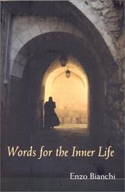 Cover of: Words for the Inner Life