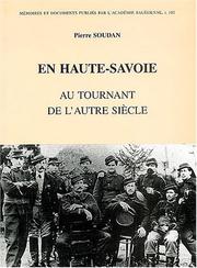 Cover of: En Haute-Savoie au tournant de l'autre siècle by Pierre Soudan