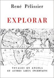 Cover of: Explorar by René Pélissier